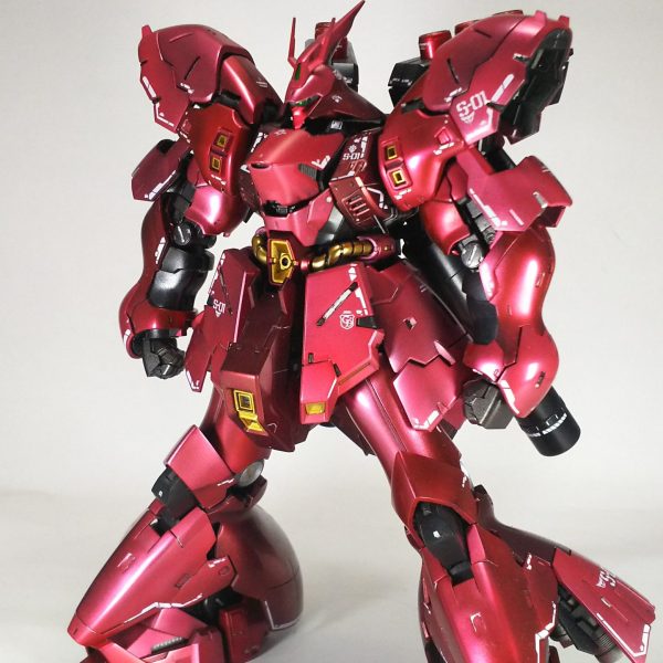 全塗装仕上げ】1/144 RG サザビー【キャンディ塗装】｜YUICHI