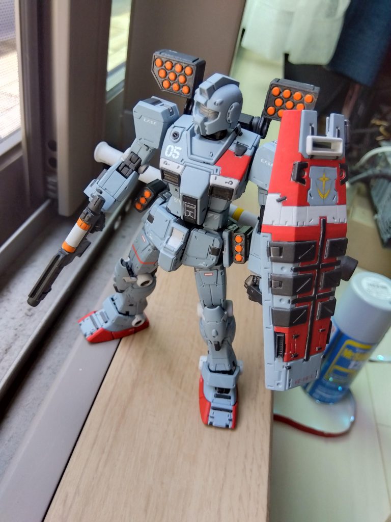 汚す前です。「どーせウェザリングするしなぁー 」と雑ーな塗装です🤣