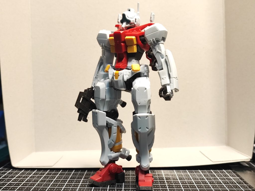 各所合わせ目消しと後はめなどを行ってシルエットの確認