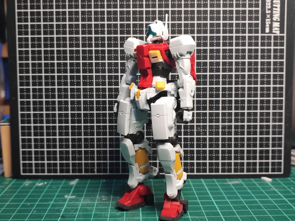 工作後、塗装前