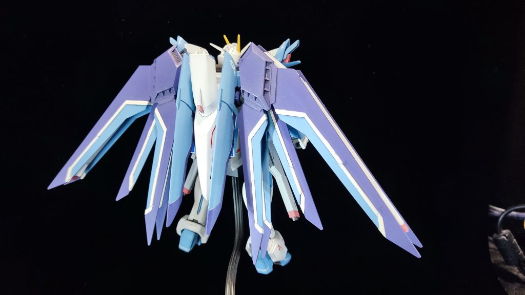 バックショット、端に何か写っていますが気にしません…