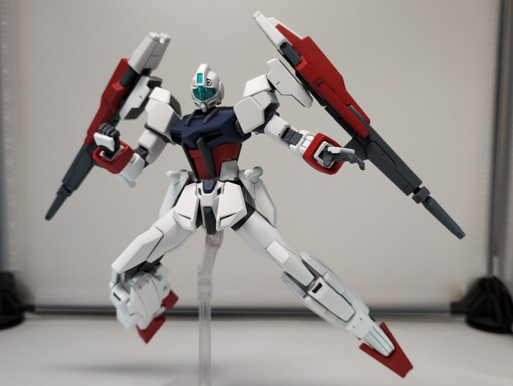 ビシィと決めポーズです