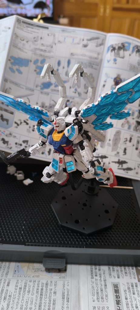 RX-78F00/E ガンダム (グラスフェザー装備)