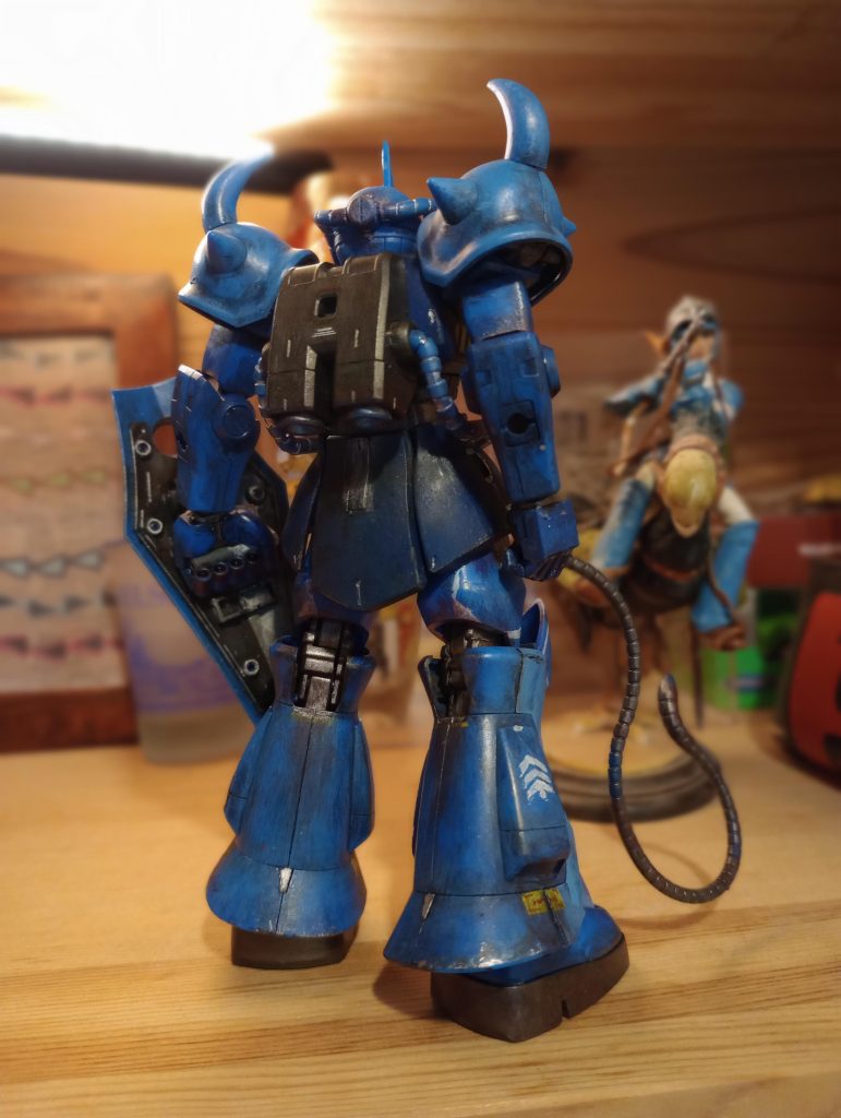 グフ　HGリヴァイブ　バブル時代風味–2枚目/制作者：jem77custom