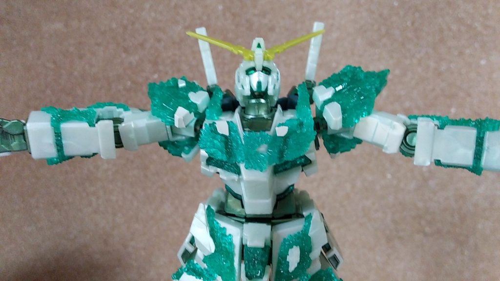 HG ユニコーンガンダム　光の結晶体