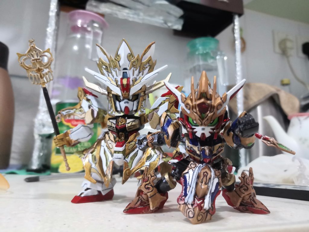 復活の悟空インパルスガンダム＆三蔵ストライクフリーダム–3枚目/制作者：LUNLUN（邪道可動）