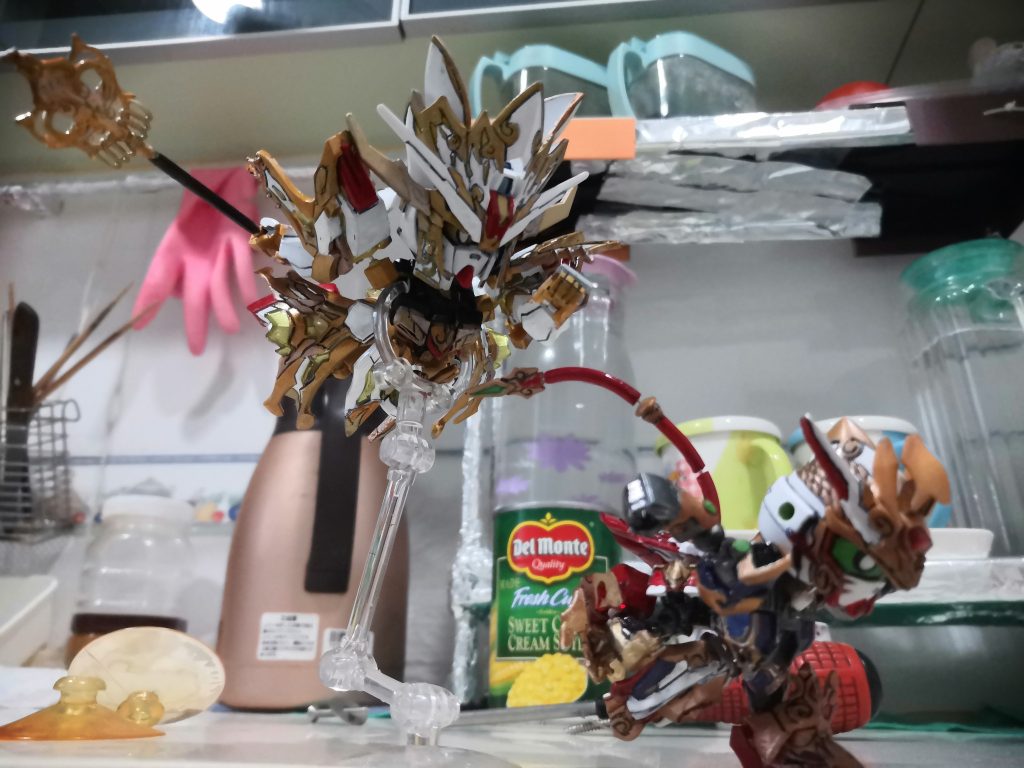 復活の悟空インパルスガンダム＆三蔵ストライクフリーダム–2枚目/制作者：LUNLUN（邪道可動）