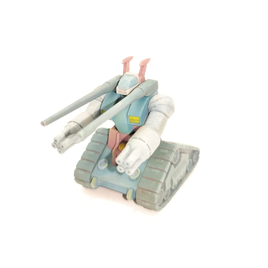 ※専用出品チョコサプ ガンダム ガンタンク 全塗装 ガンプラ 塗装済 完成品 ガンタンク【チョコサプガンダム】｜でぃーさんのガンプラ作品
