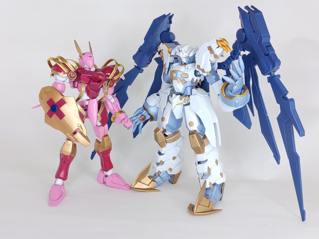 https://gumpla.jp/hg/25018524?type=editそしてこちら投稿が遅くなった原因のデュナスモン。やはりフロンティアの印象が強いため２体同時に投稿したかった…というわけで連続投稿のデュナスモンもよければ見てってください。 