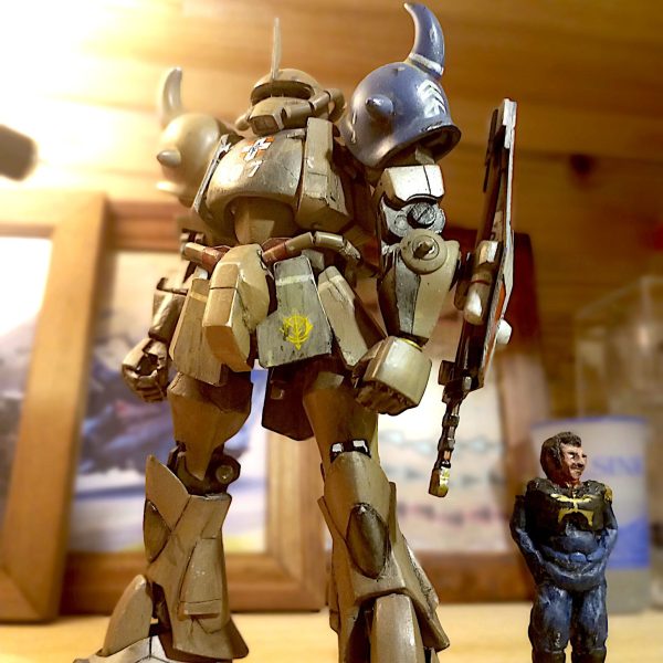 グフ　旧キット MSVカラー　フル可動仕様