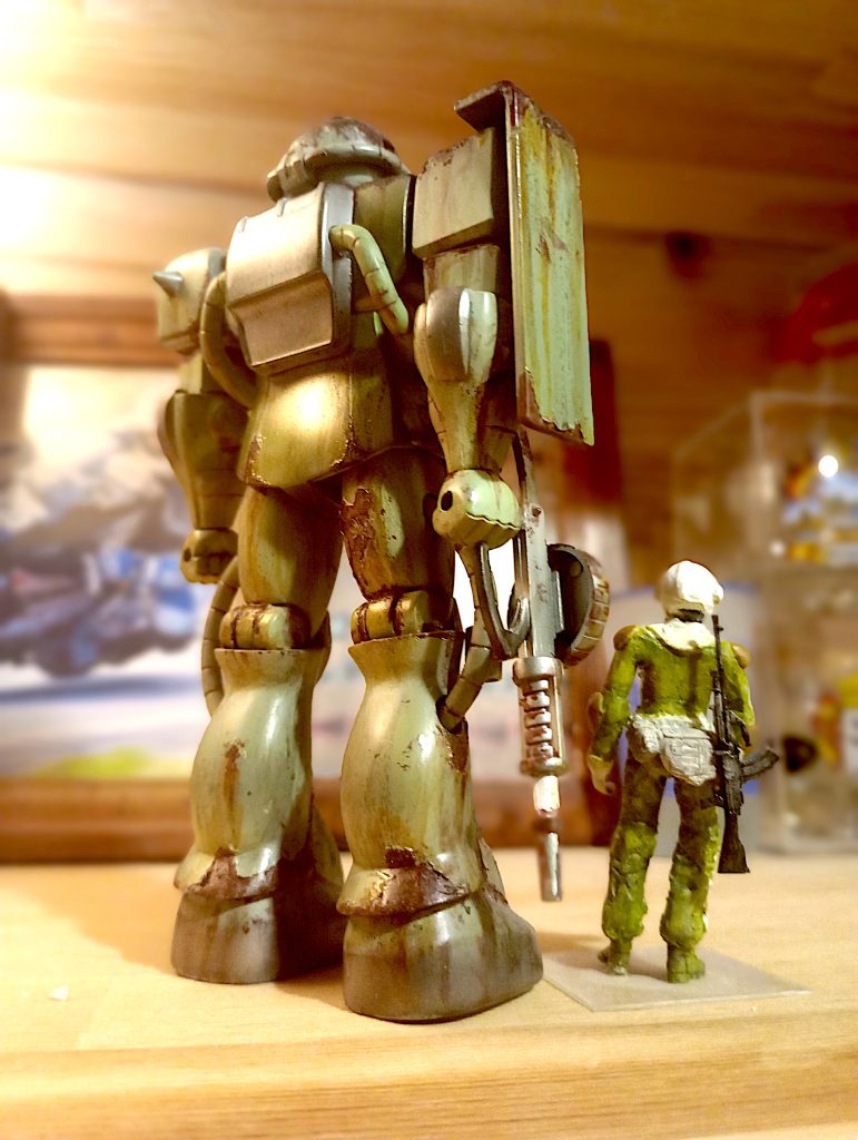 ところどころに錆びています