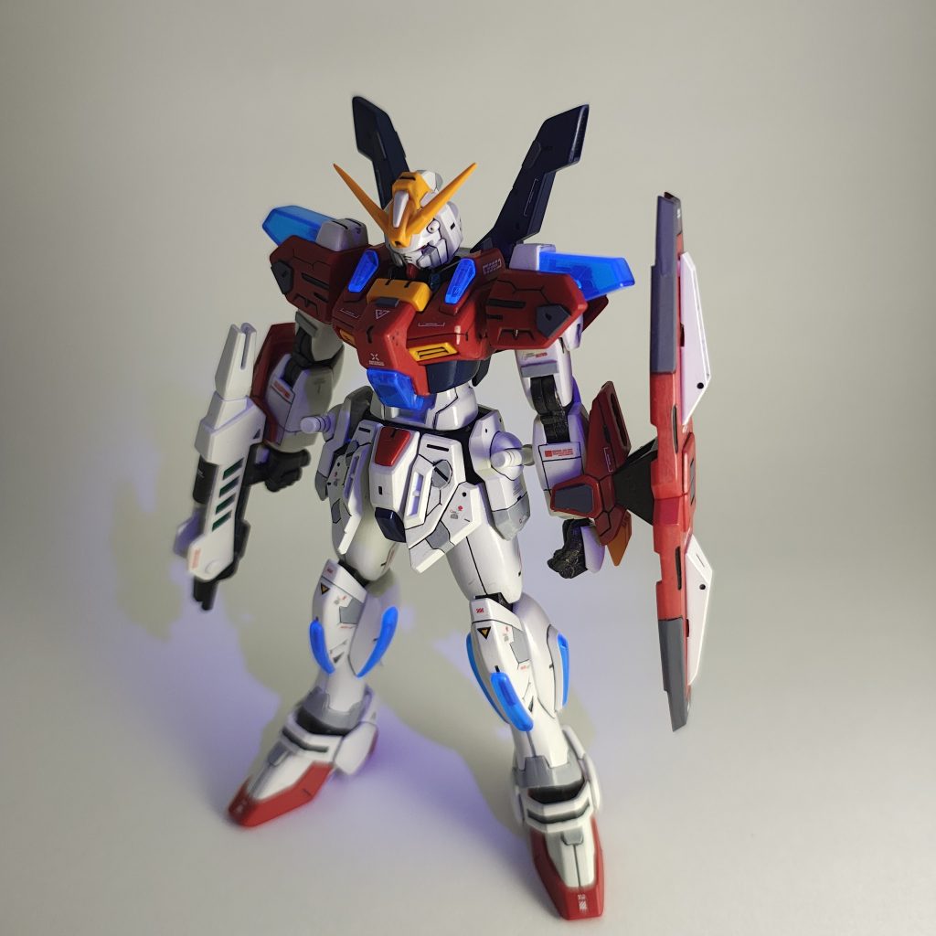 HGBFスターバーニングガンダム 筆塗り全塗装
