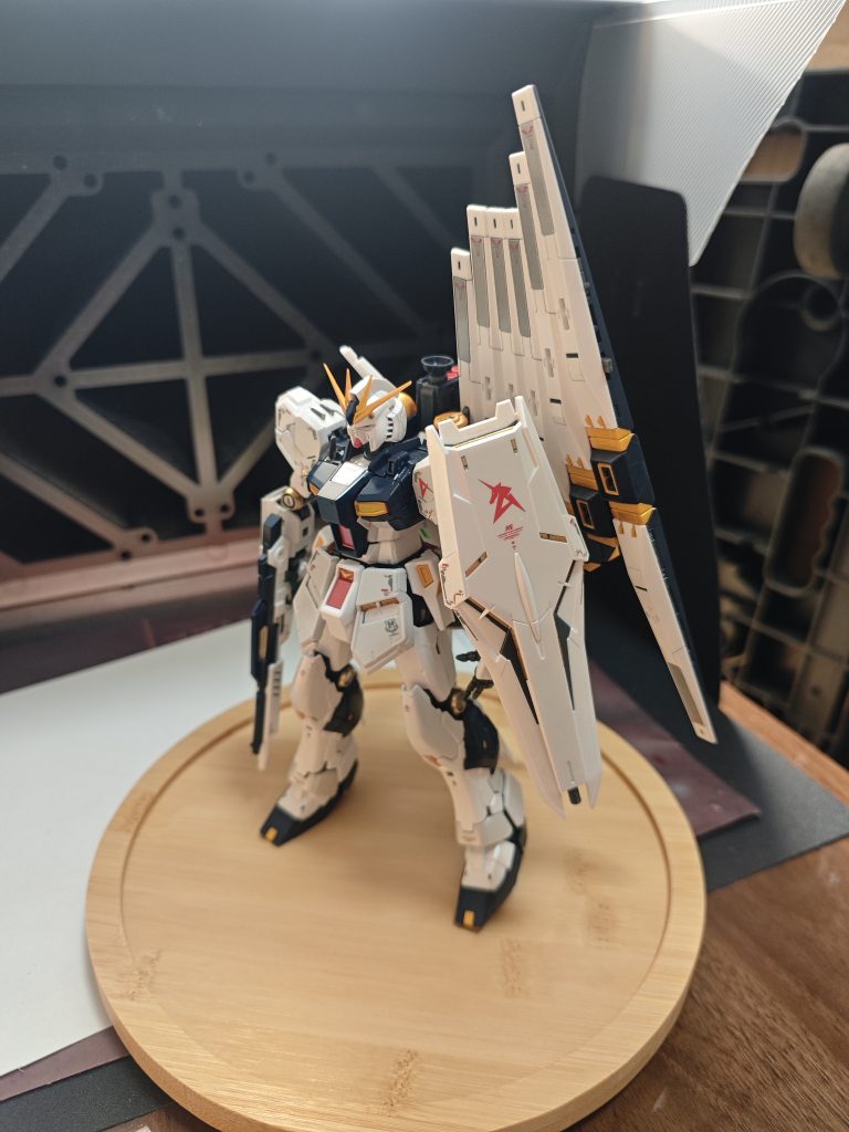 ニューガンダム　ガンダムマーカー塗装　exパール