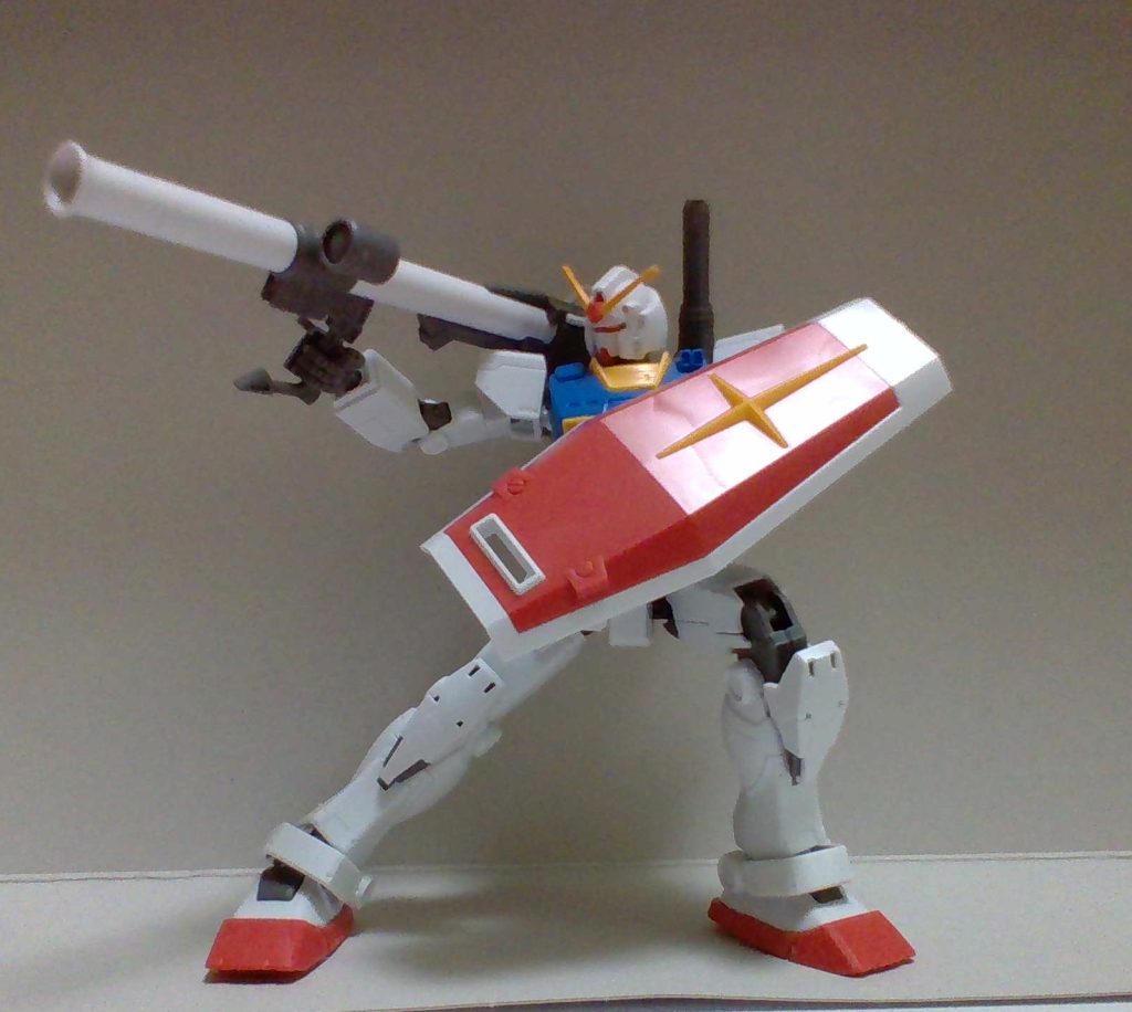 リバイブのガンダムよりもパーツ数が多いんですね(●´ω｀●)