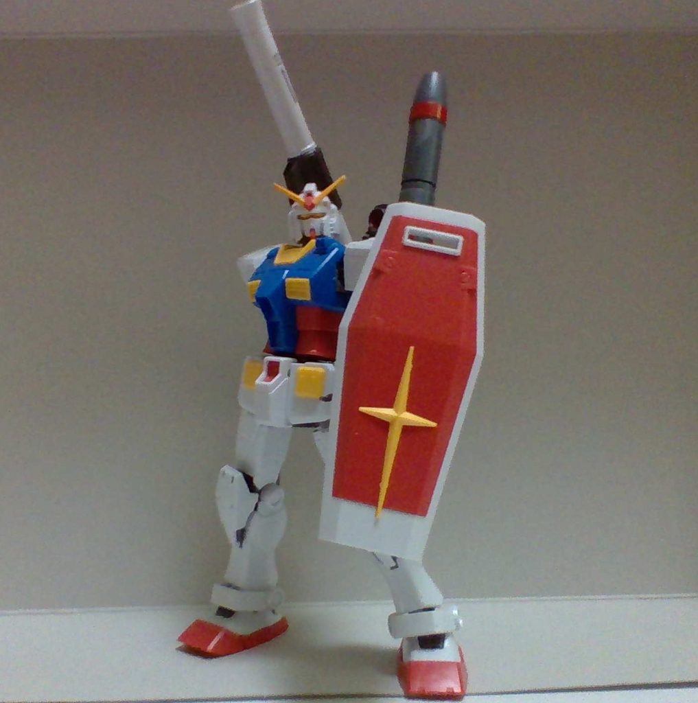 バックパックは3mm軸なので互換性があります。前回投稿したTHE ORIGINにつけてみた