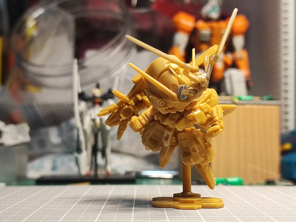 アンテナを取付してみて確認このあと元のアンテナは切り取っています