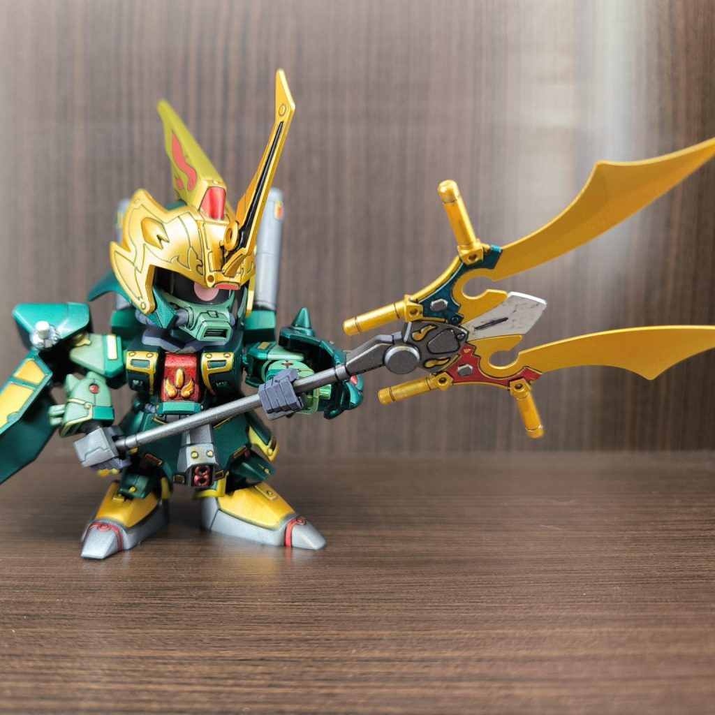 三国伝 張郃ザクIII｜三匹のMさんのガンプラ作品｜GUNSTA（ガンスタ）