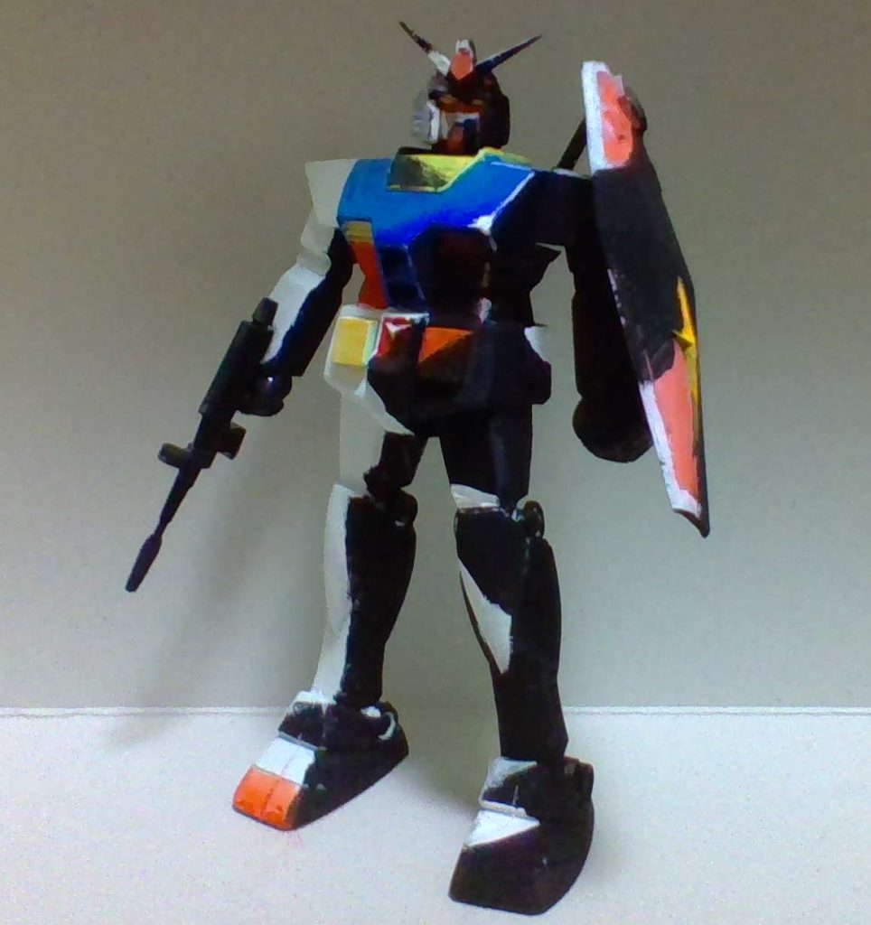 ガンダムなんちゃって塗装
