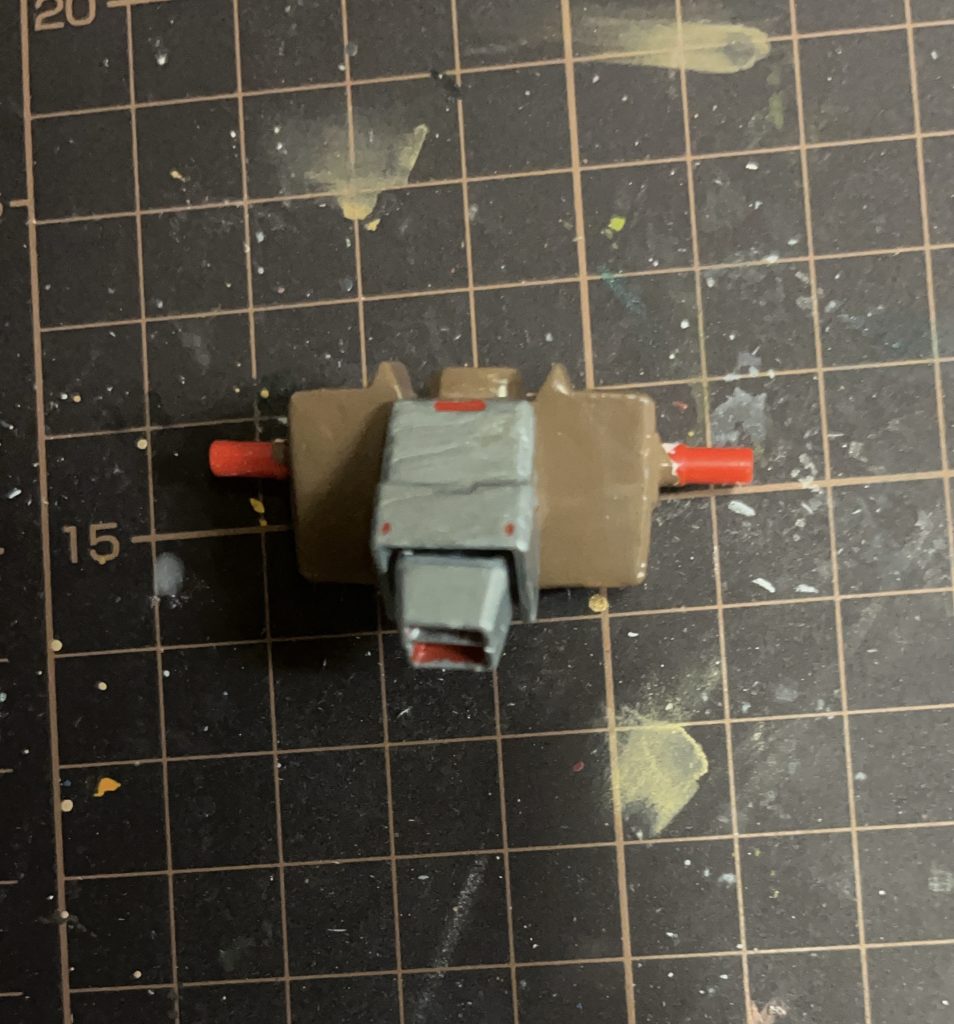 背中のバックパックです。