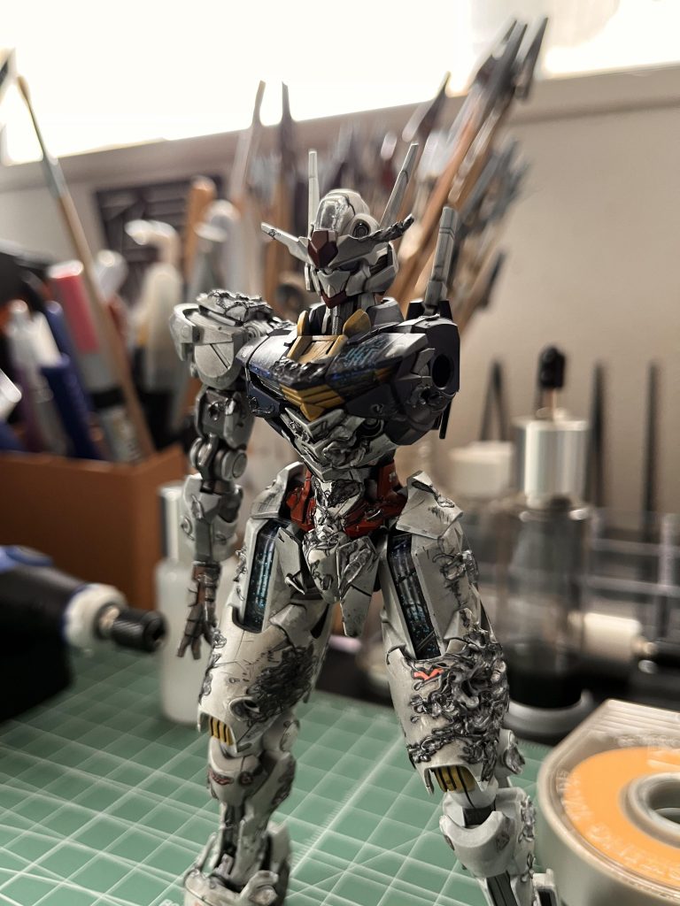 元はプレバン限定の確かパーマットスコア6のやつだった気がしました！デカールもミスってますね💦