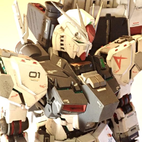 νガンダム MG ver.Ka 筆塗り+缶スプレー塗装