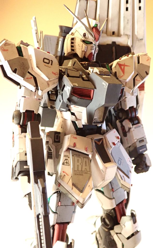 νガンダム MG ver.Ka 筆塗り+缶スプレー塗装–2枚目/制作者:momoi_u