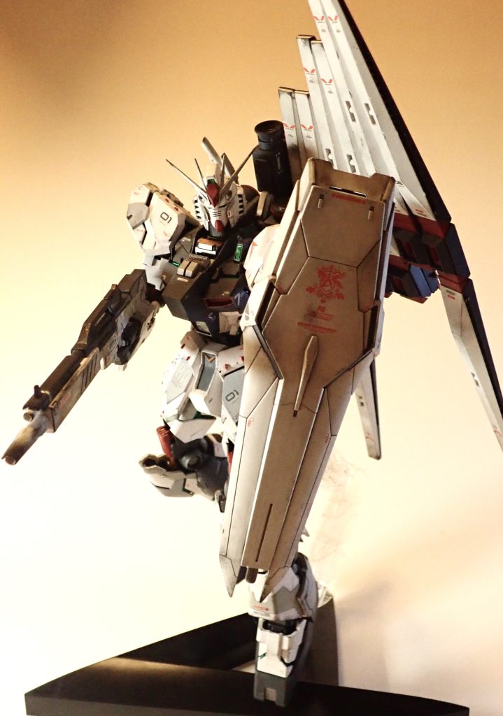 νガンダム MG ver.Ka 筆塗り+缶スプレー塗装–3枚目/制作者:momoi_u