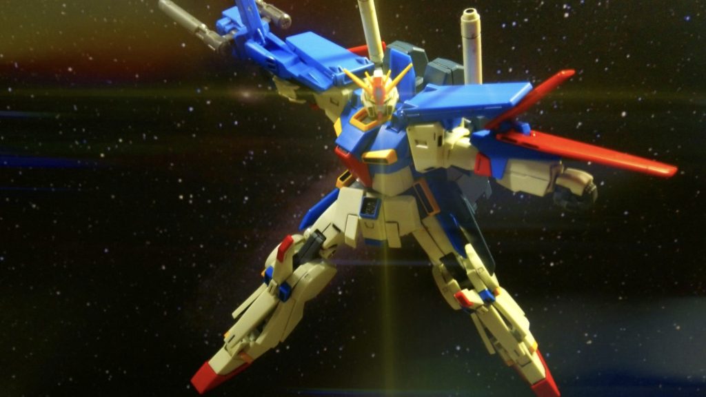 後半、不自然にカットされる様になってしまった決めポーズ