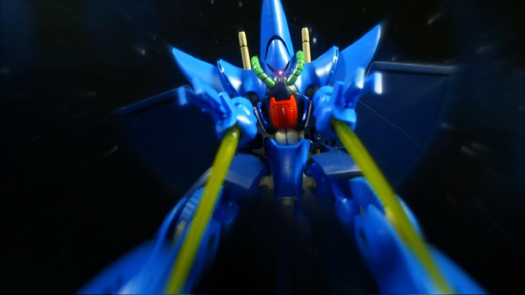 ハンブラビの腕部ビーム砲ってどこから出てるの?