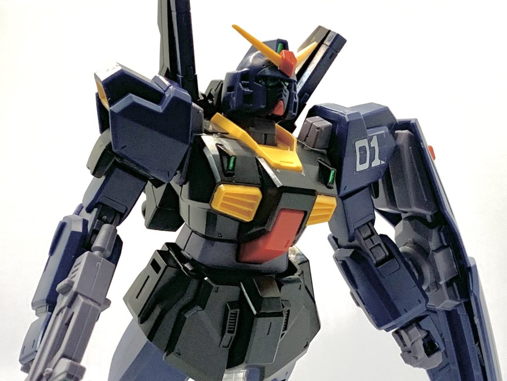 HG ガンダムMk-Ⅱ 「黒いガンダム」–2枚目/制作者：いざよい