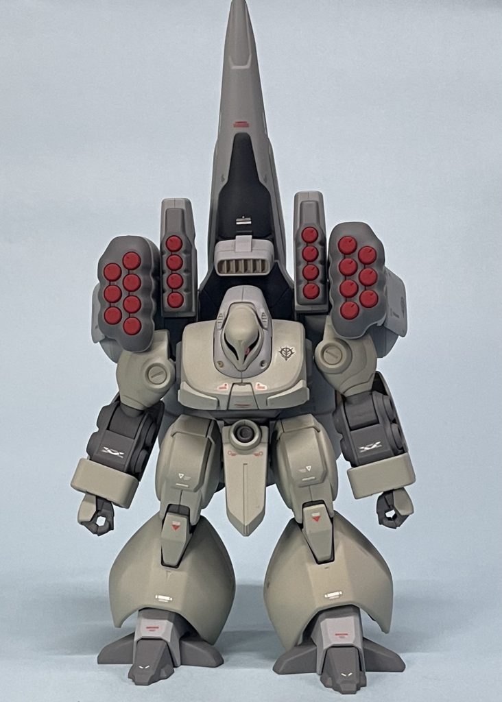 一応ギラドーガのライフルとか付属していましたが、あくまでZZ版という事を意識して未装備。