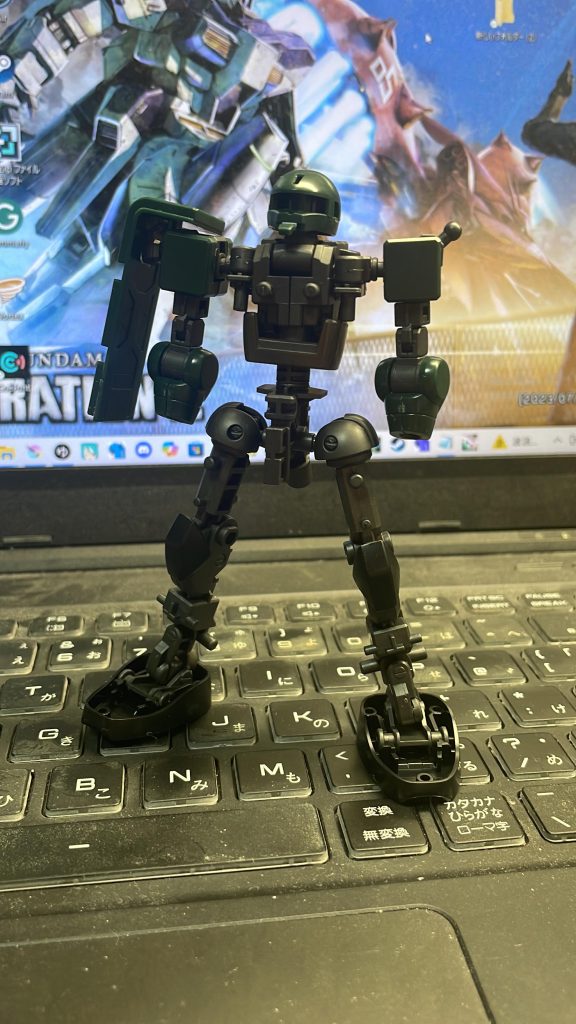 MS-06S/ザクⅡ［ノイエン・ビッター仕様］〔正式名 ガンダムベース限定 ザクⅡ(21st CENTURY REAL TYPE Ver.)〕【パルスアレンジ・オブ・カラーモデル】–2枚目/制作者：【電幻龍メンバーズ】ドラグーンの開発部