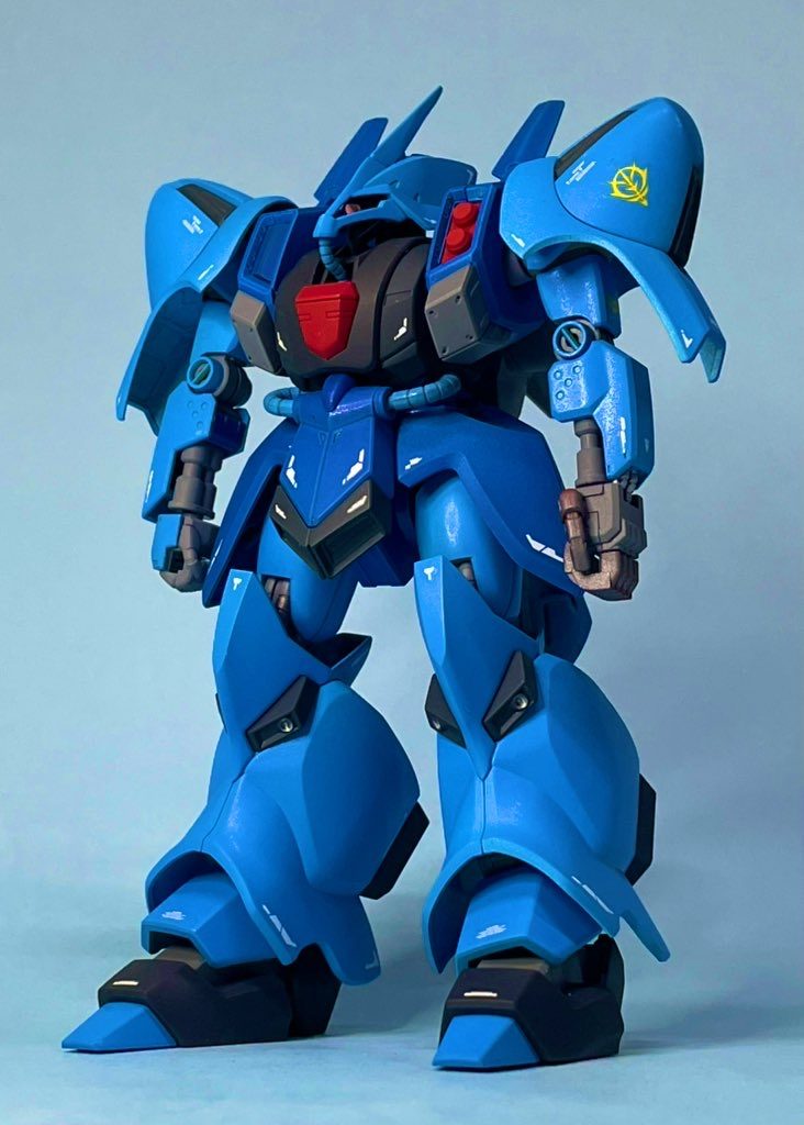 HG ガルスJをグフカラーに全塗装。ガルスJ発売記念制作3週目はガルスJ本体で。以前作ったギャンカラーのRジャジャ同様に原点MSのカラーにしました。