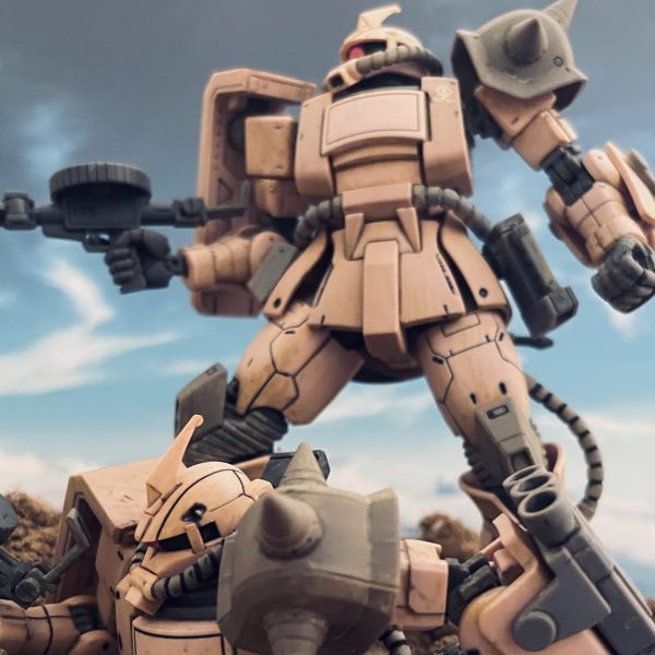 MSVボックスアート 〜Zaku Desert Type〜