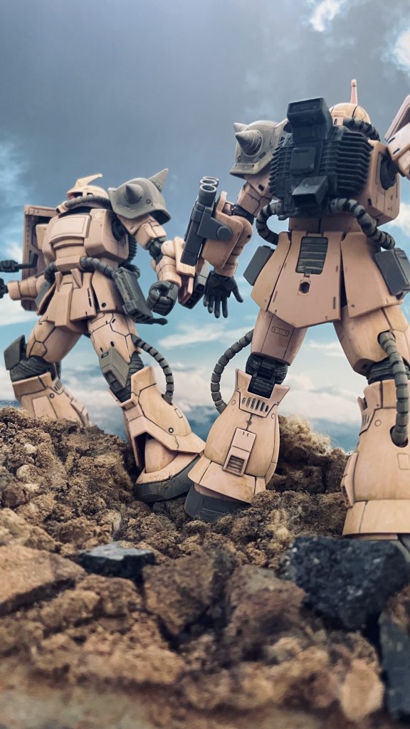 腰のヒートホークを外した状態です。