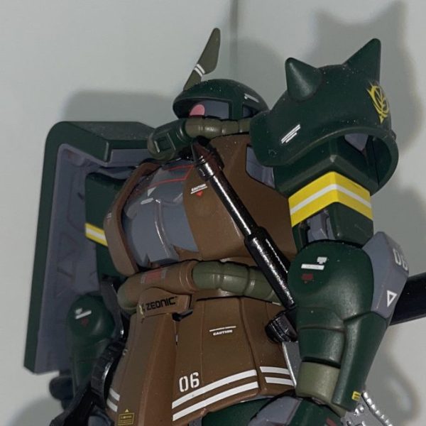 MS-06S/ザクⅡ［ノイエン・ビッター仕様］〔正式名 ガンダムベース限定 ザクⅡ(21st CENTURY REAL TYPE Ver.)〕【パルスアレンジ・オブ・カラーモデル】