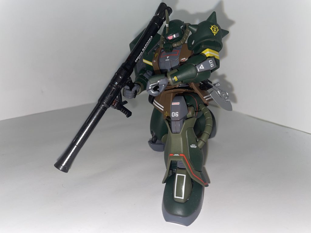 MS-06S/ザクⅡ［ノイエン・ビッター仕様］〔正式名 ガンダムベース限定 ザクⅡ(21st CENTURY REAL TYPE Ver.)〕【パルスアレンジ・オブ・カラーモデル】–5枚目/制作者：【電幻龍メンバーズ】ドラグーンの開発部