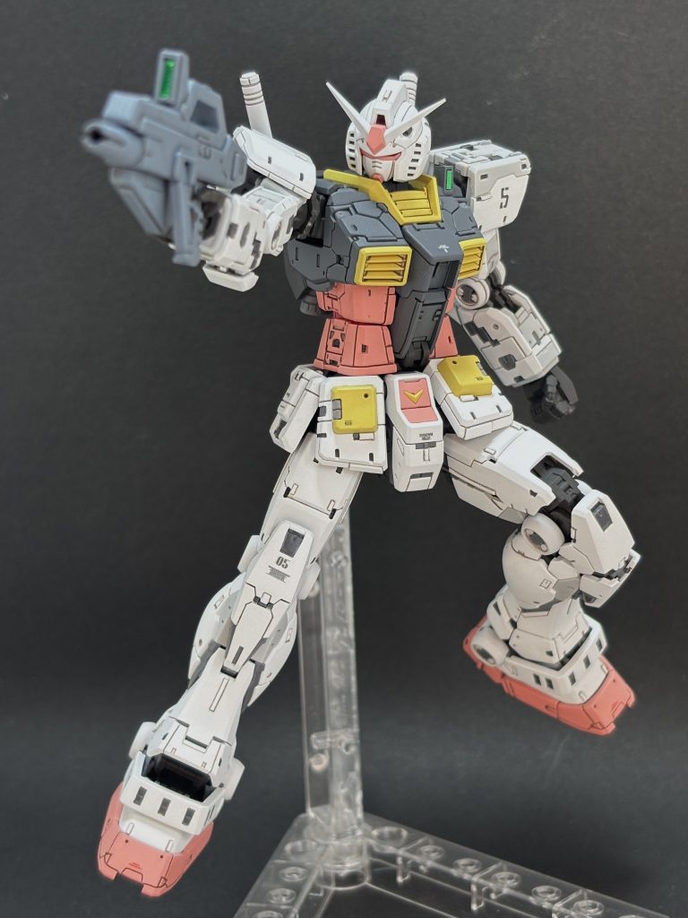 ということでRGハーフガンダムでした 最後まで見ていただき本当にありがとうございました!