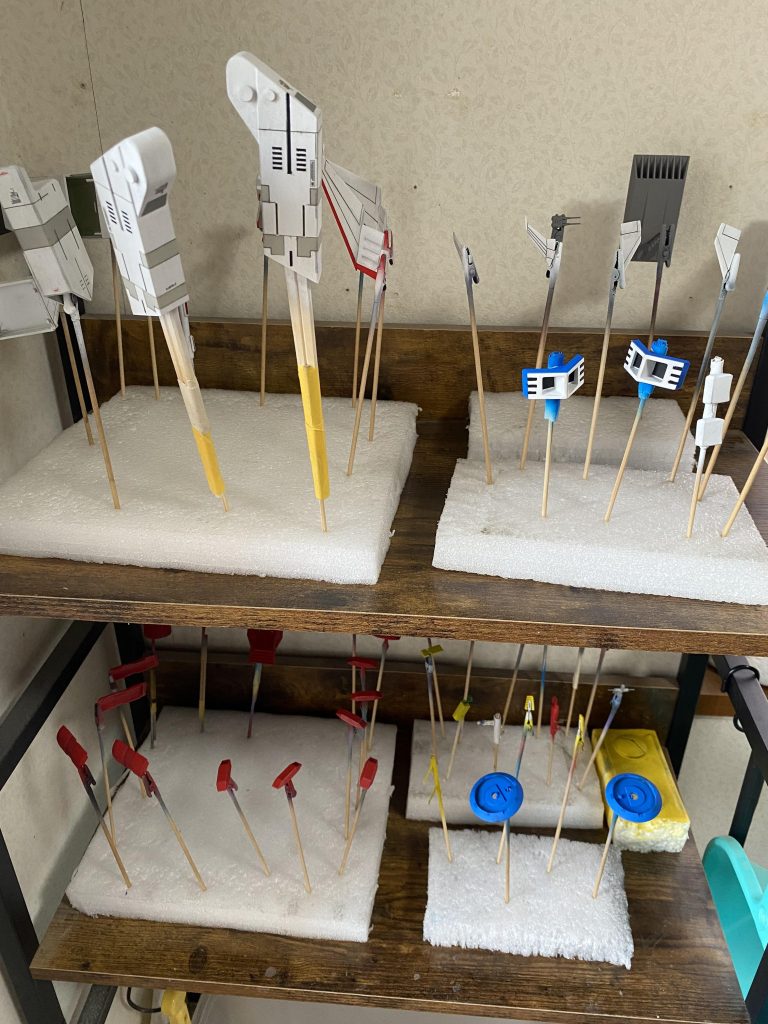 旧キット1/1200ホワイトベース–5枚目/制作者：丸五ワークス