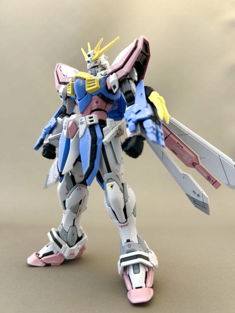 淡色系で仕上げました。プロポーションは完璧です。