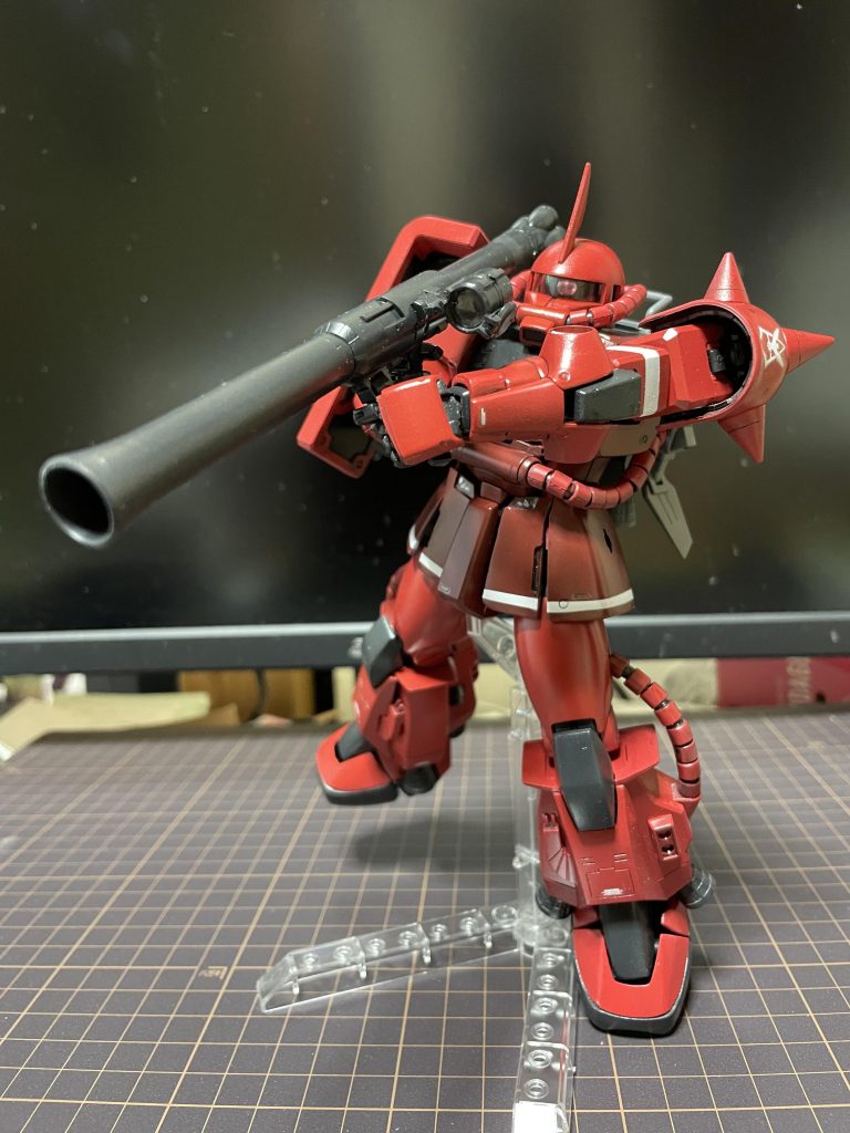 シャア専用ザク(ククルスドアン版)–2枚目/制作者：Shinha