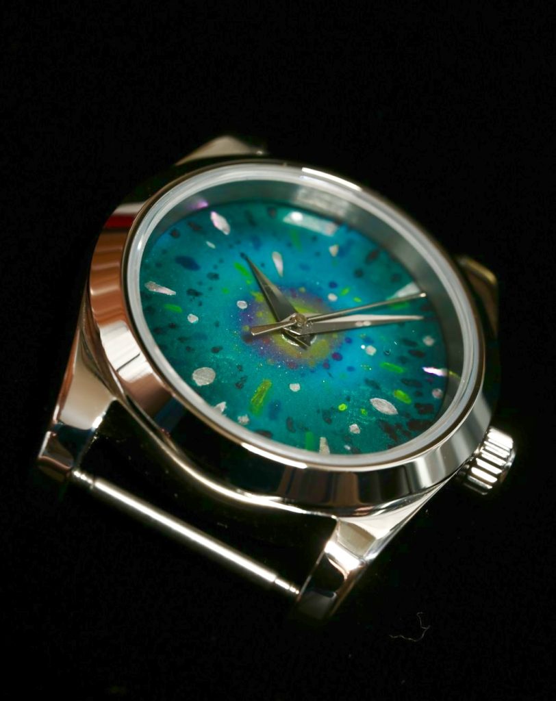 『刻が見える...』腕時計–4枚目/制作者：NO