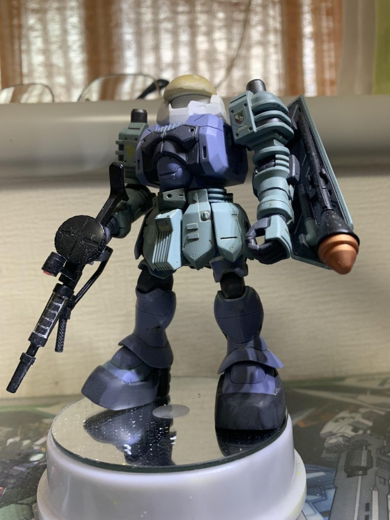 頭部は3回から4回作り直しました。