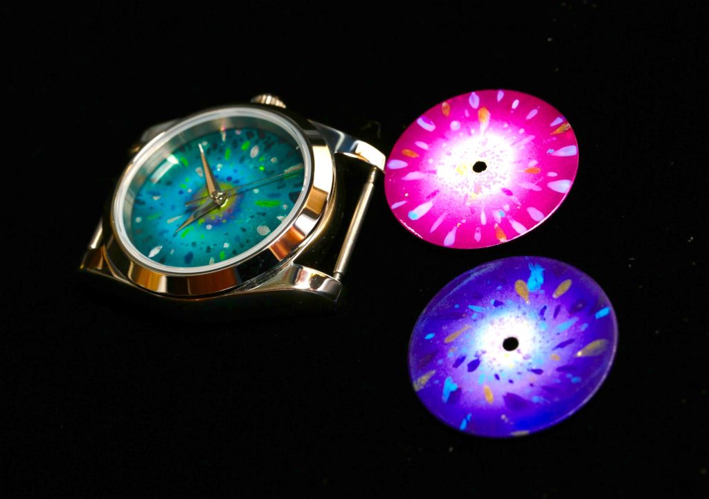 ニャアンとシャアのキラキラも作りましたが採用したのはマチュのキラキラ