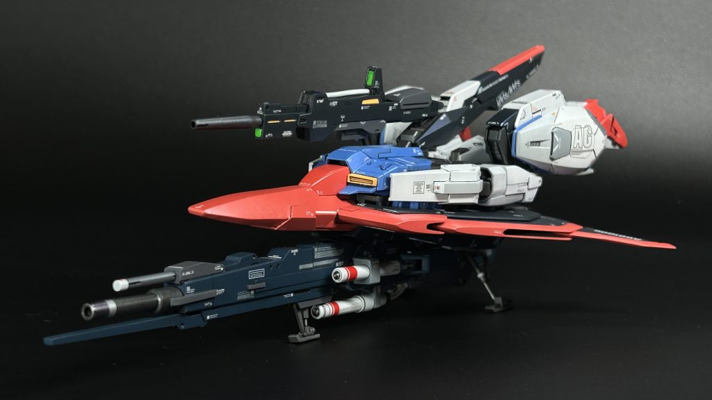 メガランチャーはパイプ等で中央部をボリュームアップ先端、中央、後部を加工して少しゴツサUP