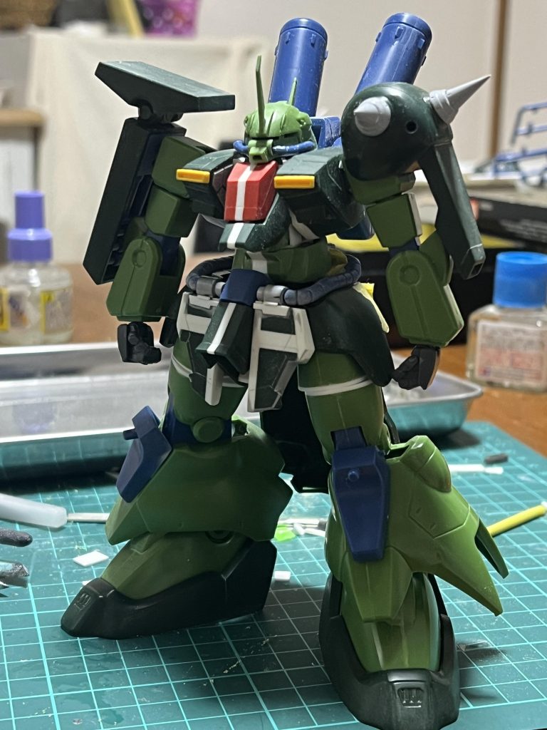 制作中の写真です。最後まで御覧頂きありがとうございました。