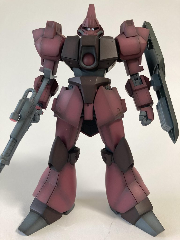 正面ゲルググ+ギャンなデザインが秀逸✨