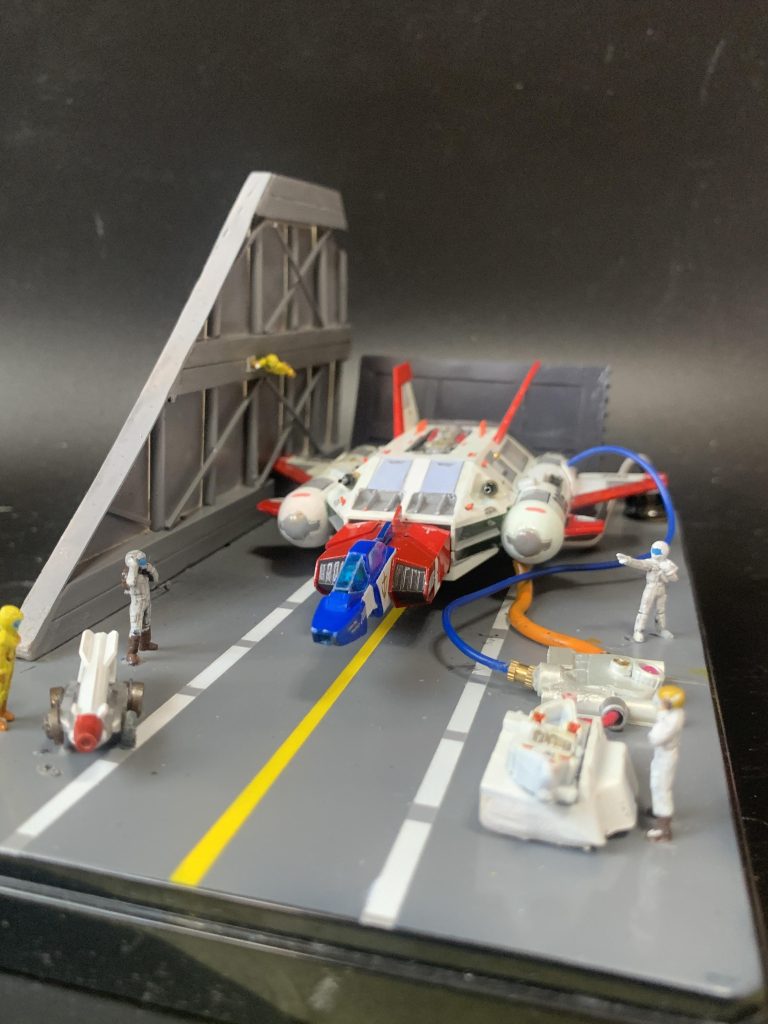 コアブースター発進します。（ジオラマ ）–3枚目/制作者：雨乞猫