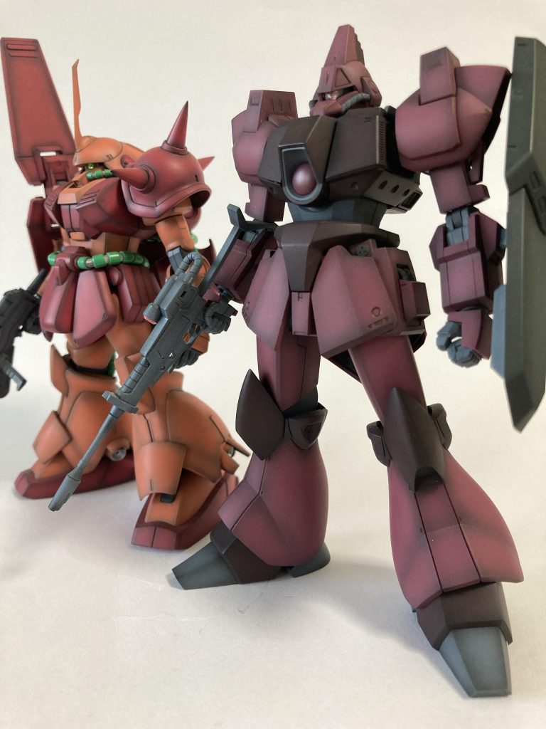 ジェリドにまとわりつかれてましたね