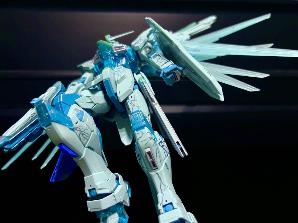 フリーダムガンダム Ver.2.0 [CROSS CONTRAST COLORS / CLEAR BLUE]–3枚目/制作者：@ffxi1031